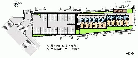 ★手数料０円★堺市北区南花田町　月極駐車場（LP）